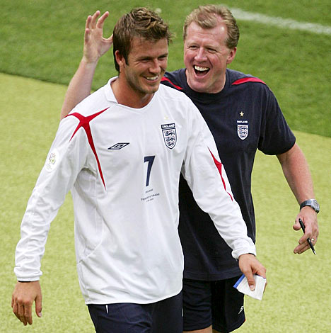 Steve McClaren and David Beckham