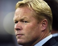 Current Valencia coach, Ronald Koeman. But for how long?