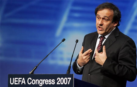 Michel Platini - Uefa President