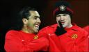 Carlos Tevez and Wayne Rooney