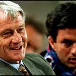 Bobby Robson and Jose Mourinho