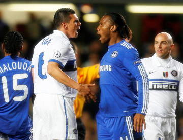Drogba fought hard for his red card