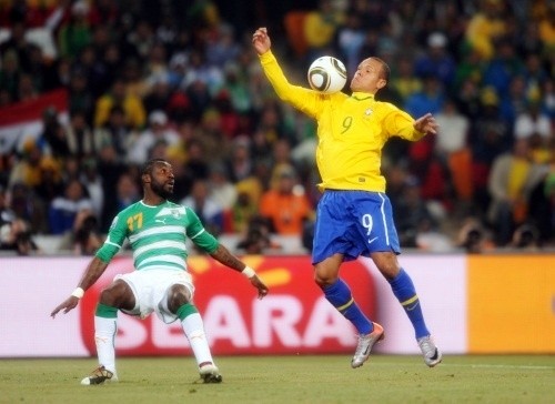 Luis Fabiano created controversy against Cote d'Ivoire