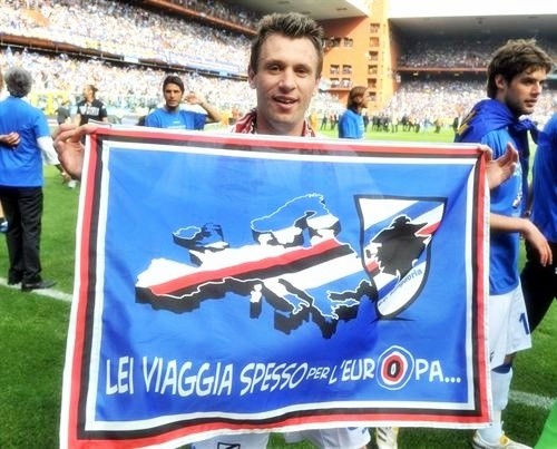 Antonio Cassano led Sampdoria to a Champions League slot but was not fancied by Marcello Lippi. He is one of the most creative Italian players in circulation but has a volatile temper