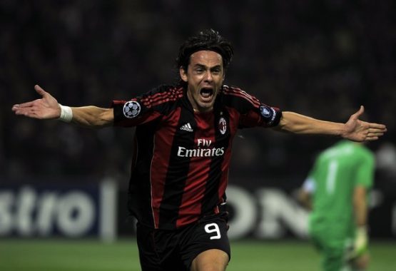 Filippo Inzaghi Scored 40 Champions League Goals In 69 Games
