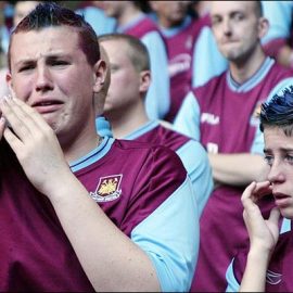 Hammers relegated