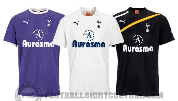 Tottenham unveil 2011/12 kits 