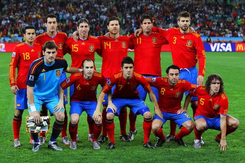 Spain 11-12 Home Kit by Adidas
