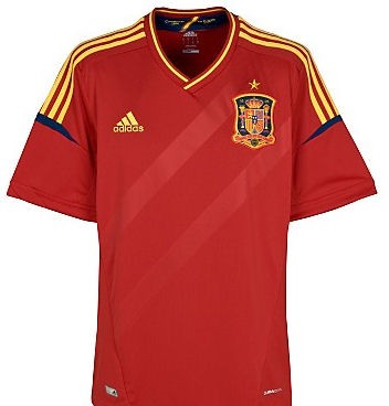 Spain 11-12 Home Kit by Adidas