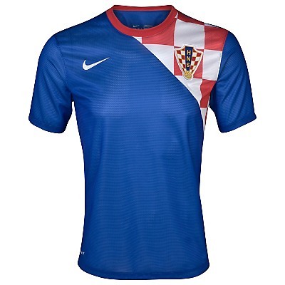 Croatia Away Euro 2012 Nike Soccer Jersey