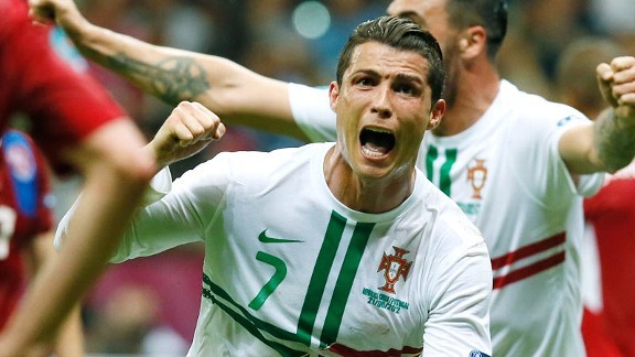 Ronaldo heads Portugal into the semi-finals