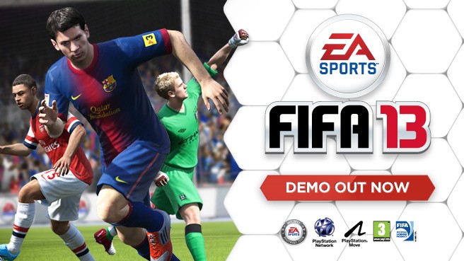 FIFA 13 demo released: preview FIFA 13 in advance