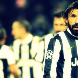 Andrea Pirlo in action.