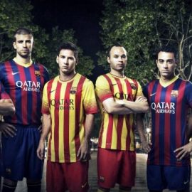 2013-14 barcelona kits