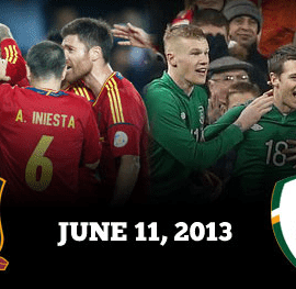 Spain vs Republic of Ireland