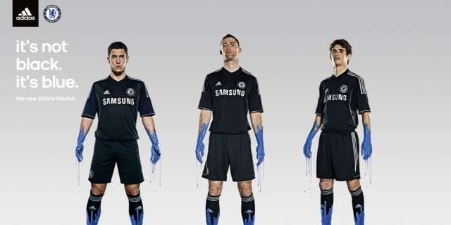Chelsea 2013-14 away kit - Not Black