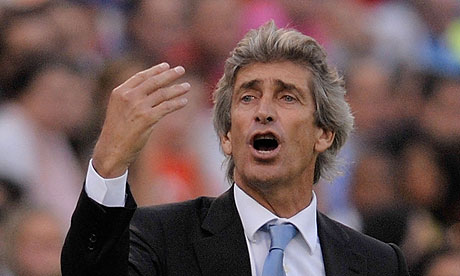 City manager Manuel Pellegrini will hope to inspire his team to success this season