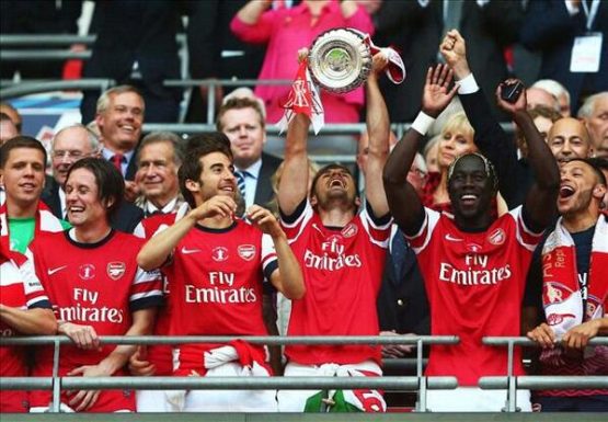 Arsenal 2014 FA Cup winners