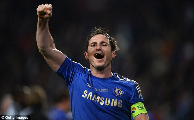 Frank Lampard is heading to Major League Soccer newest club, New York City FC. Photo provided by the Daily Mail.