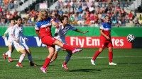 Lindsey Horan will be the leading force that will drive the U.S. to a victory against North Korea DPR in the quarterfinals of the 2014 U-20 Women's World Cup on Saturday in Toronto. Photo provided by FIFA.com. 