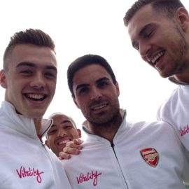 Vitality Arsenal Selfie33