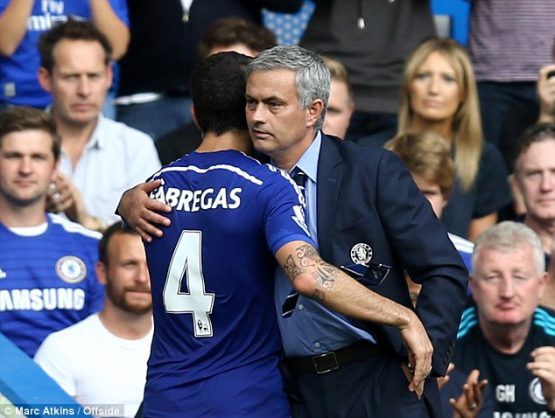 mourinho cesc