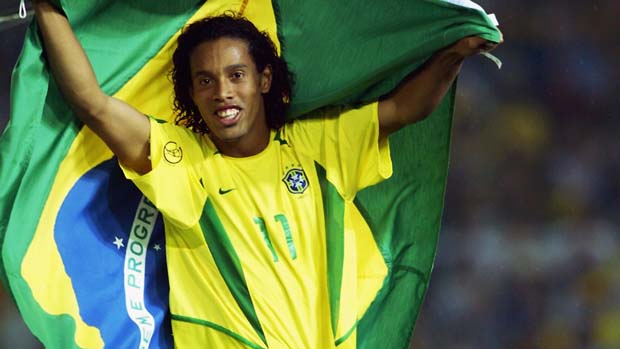 Ronaldinho of Brazil