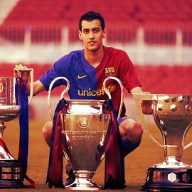 Sergio Busquets has won everything with Barcelona and Spain