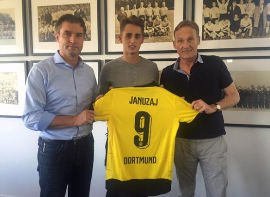 Januzaj joined Borussia Dortmund on loan this season from Manchester United
