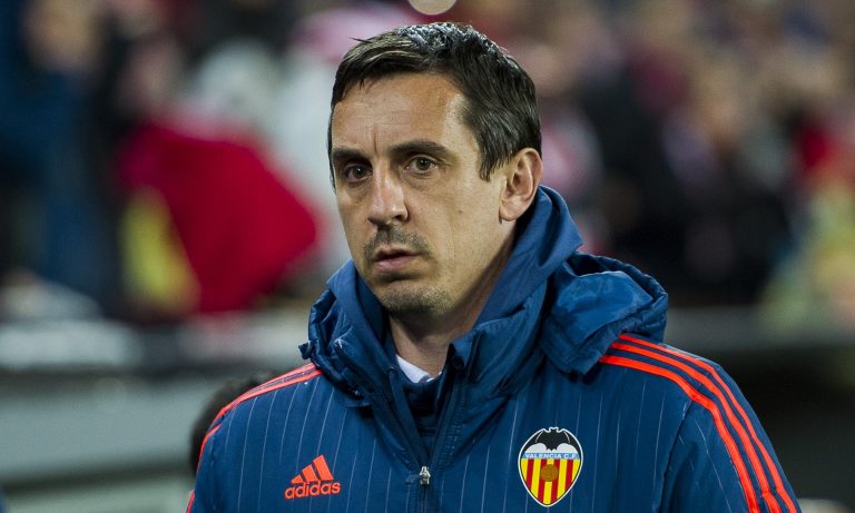 Valencia sack former Manchester United star Gary Neville ...