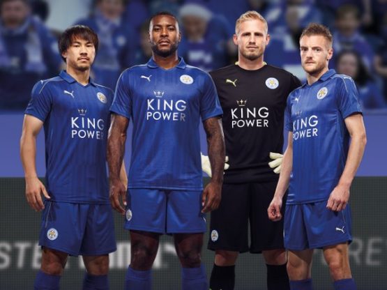 Leicester City 2016-17 Home Kit