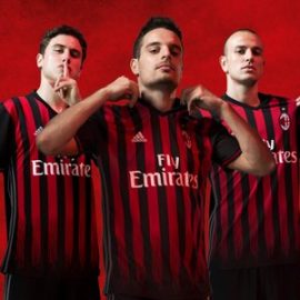 AC Milan 2016-17 home kit