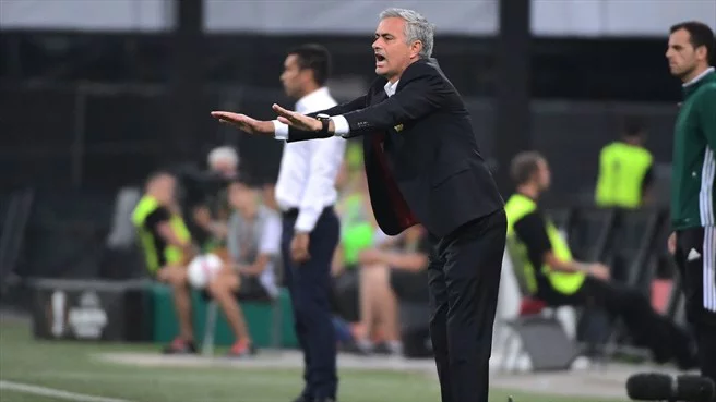 Mourinho's Manchester United lacked ideas going forward.