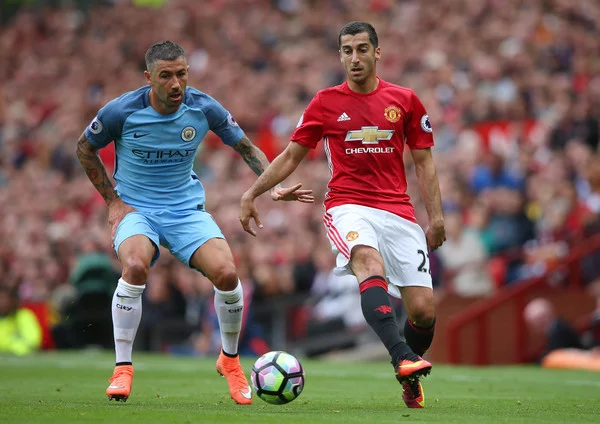 Henrikh Mkhitaryan's last appearance for Manchester United was against Manchester City in September.