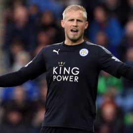 Behind a depleted back-line,Leicester's Danish GK, Kasper Schmeichel, has conceded 33 goals in 18 EPL games to date