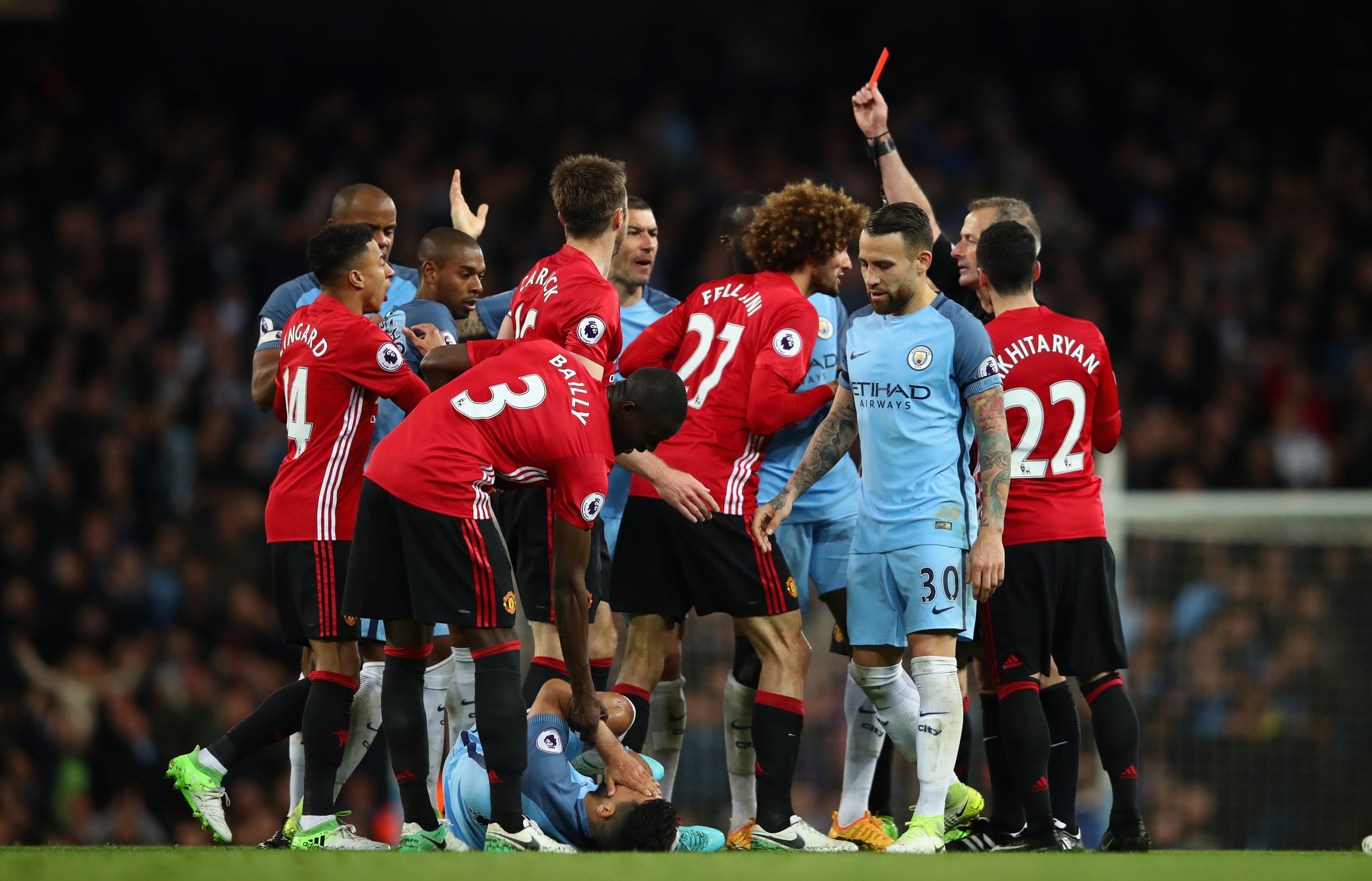 Manchester City v Manchester United (Photo by Clive Brunskill/Getty Images)