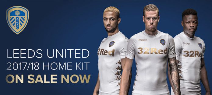 Leeds 2017-18 home kit