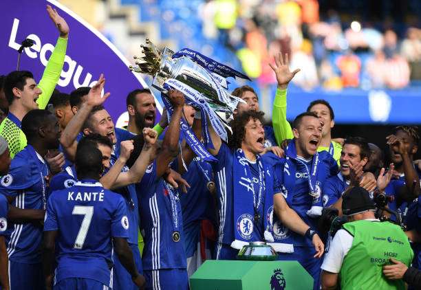 Chelsea 2016-17 Premier League champions
