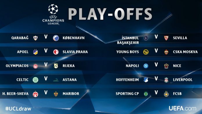 Champions League 2017/18 Play-off Draw: Liverpool handed tricky outing