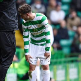 Celtic winger Patrick Roberts injured in 1-1 draw with Kilmarnock