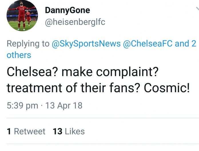 Chelsea submit complaint to UEFA