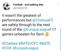 Chelsea fans reaction to Europa League victory