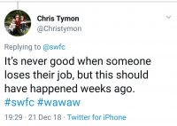 Wednesday fans react to managerial change