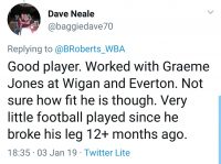 Fans react to West Brom wanting Everton man on loan