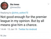 Fans react to Chris Sutton tweet about Liverpool interest in James Forrest