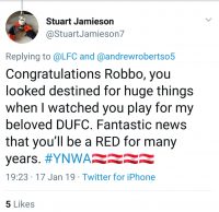 Fans react to Andy Robertson signing new deal
