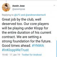 Fans react to Andy Robertson signing new deal