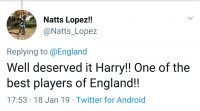 Fans react to Harry Kane scooping England's player of the year award
