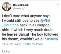 Fans react to Philippe Coutinho to Chelsea speculation