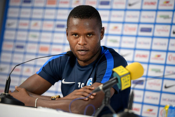 genks-aly-mbwana-samatta-gives-a-press-conference-on-august-22-2018-picture-id1021242080